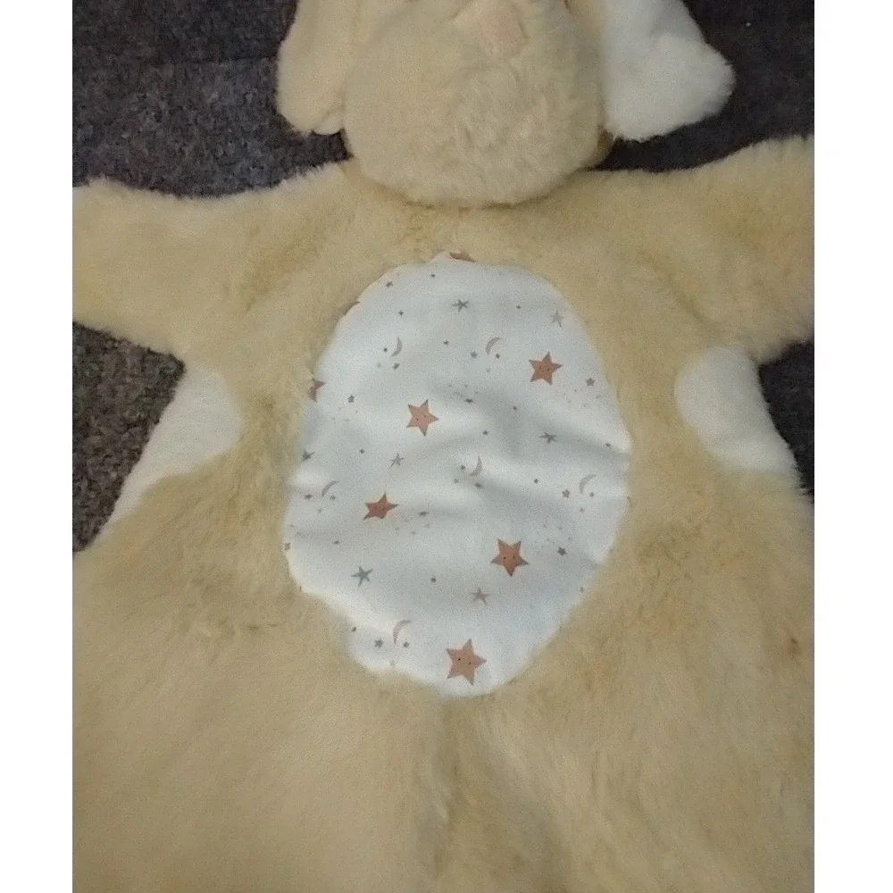 Douglas Baby Cuddle Toy Puppy Dog Kid Lovey Tan Star Moon Plush Snuggler 1452
